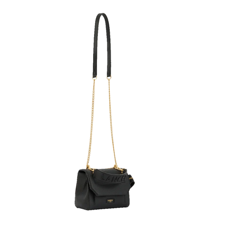 Ninon - Noir/Doré - Sac rabat S