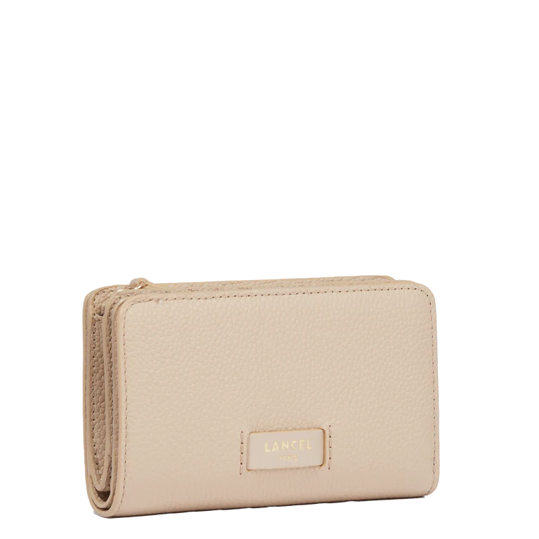 NINON - Cappuccino/doré - Portefeuille compact