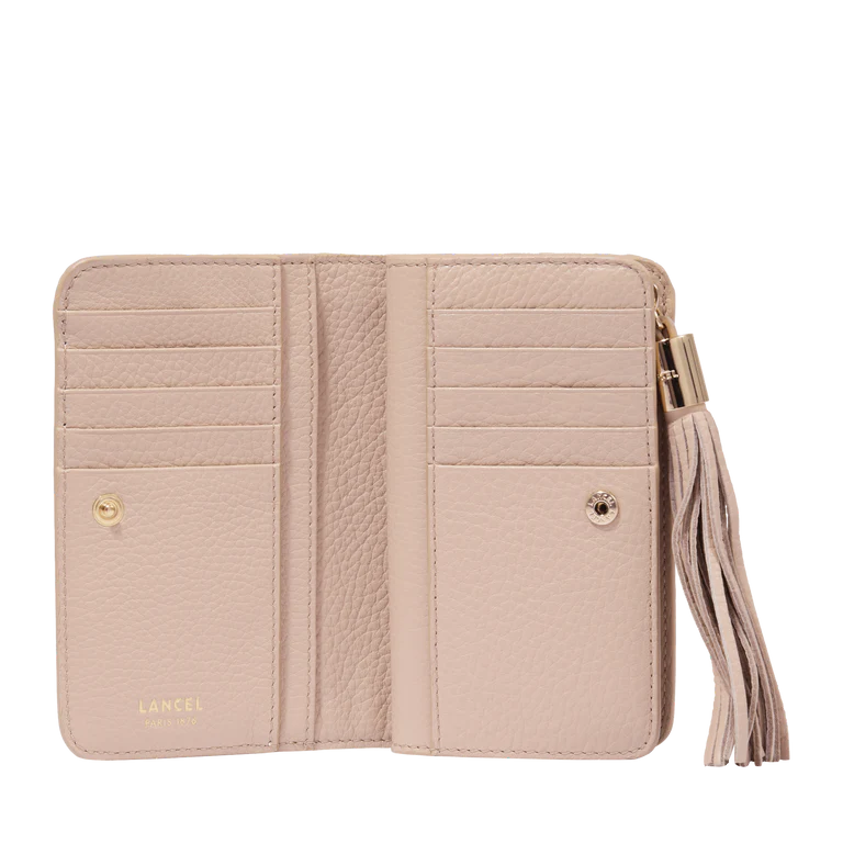 PREMIER FLIRT - Cappuccino/Doré - Portefeuille compact