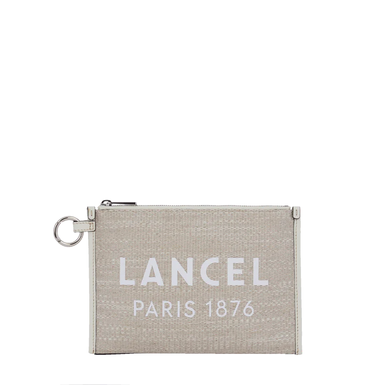 SUMMER TOTE - Naturel Blanc - Pochette Zippée
