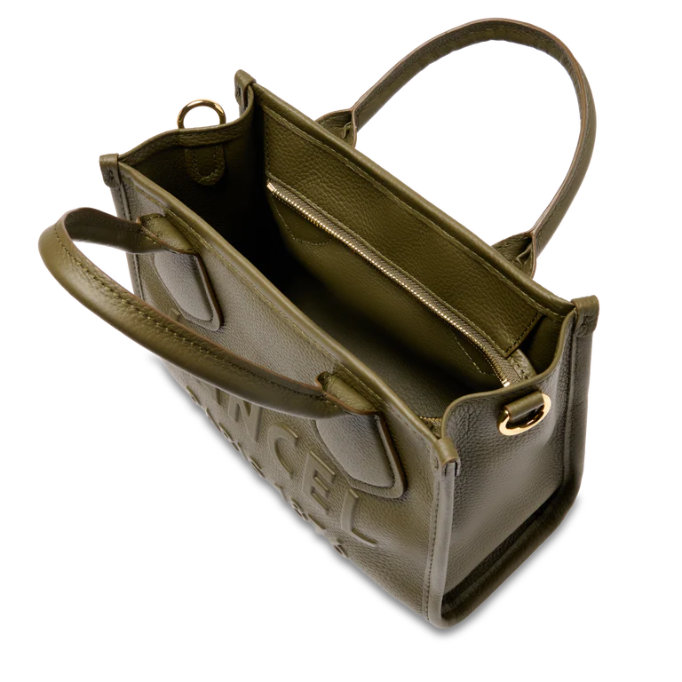 JOUR DE LANCEL -Kaki Foncé - Cabas zippé S