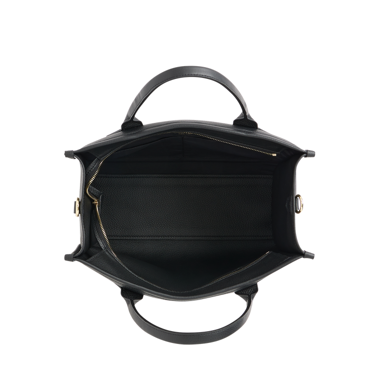 JOUR DE LANCEL - Noir - Cabas zippé M