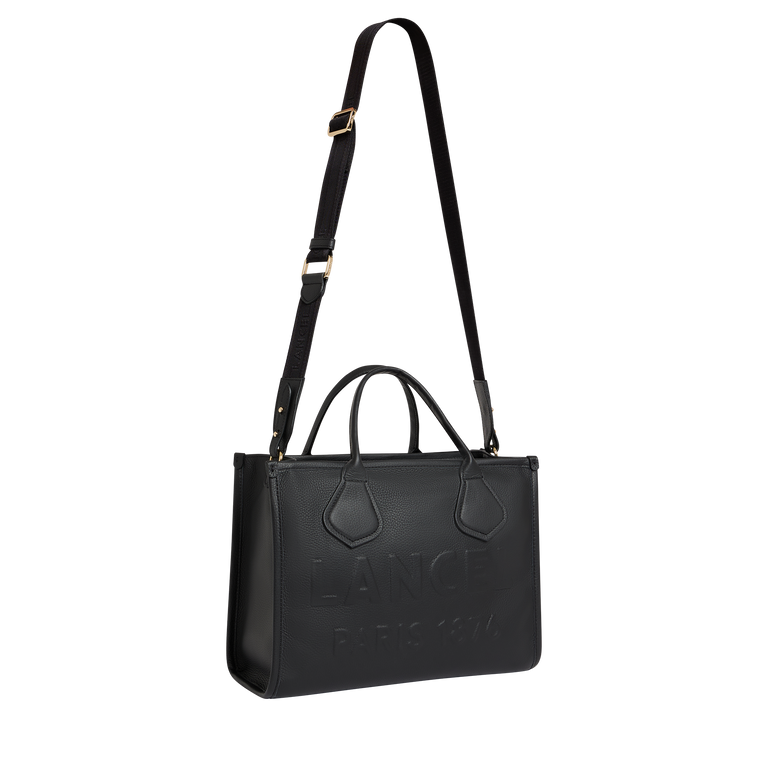 JOUR DE LANCEL - Noir - Cabas zippé M