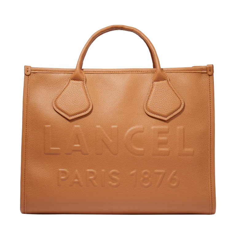JOUR DE LANCEL - Camel - Cabas zippé M