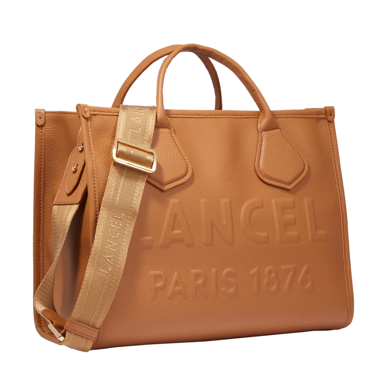 JOUR DE LANCEL - Camel - Cabas zippé M