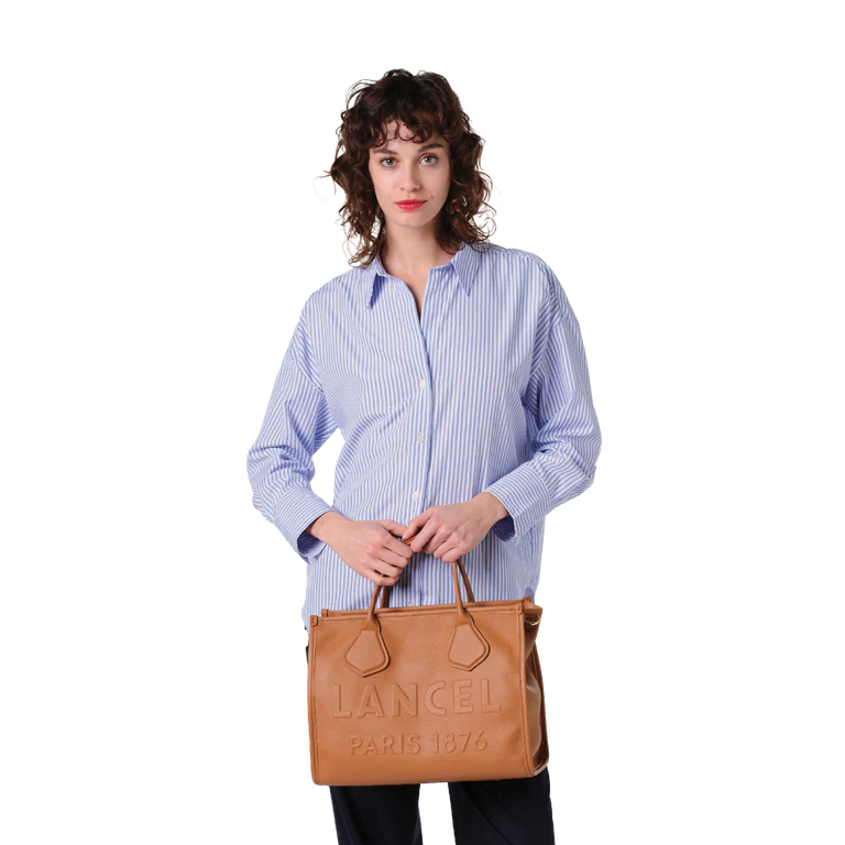 JOUR DE LANCEL - Camel - Cabas zippé M