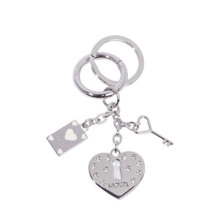 BRELOQUES DE LANCEL - Nickel brillant - Porte clés coup de coeur