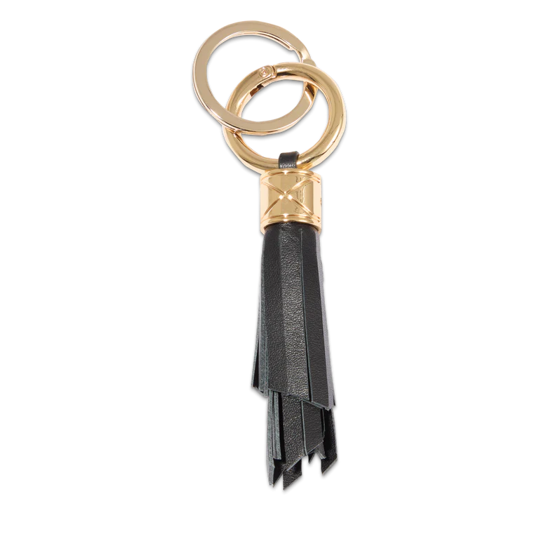 Porte clés - Noir - Pompon M