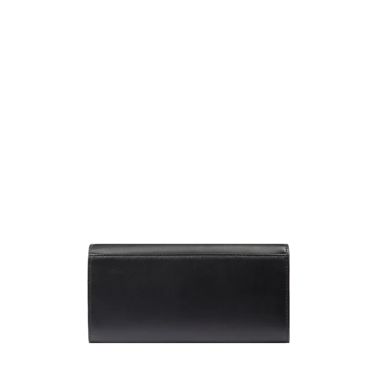 ANGELE - Noir - Portefeuille à rabat