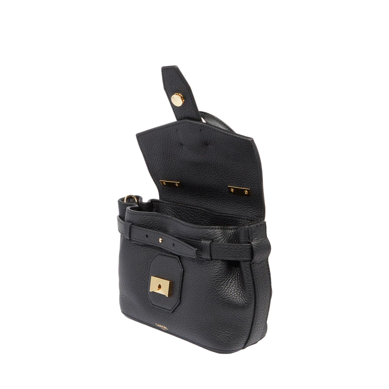 CHARLIE - Noir - Mini sac porté main