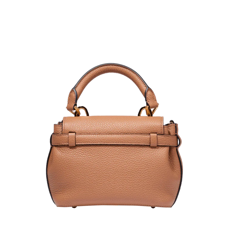 CHARLIE - Camel - Mini sac porté main