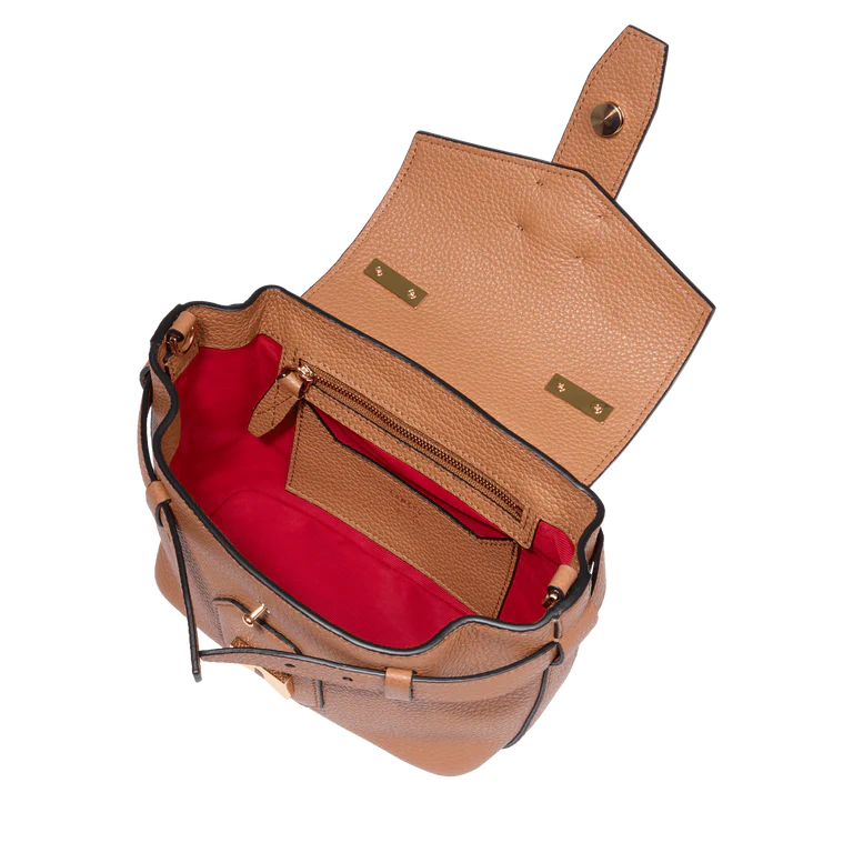 CHARLIE - Camel - Mini sac porté main