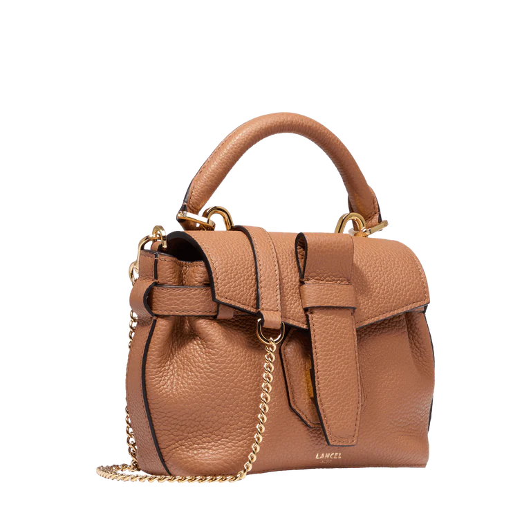 CHARLIE - Camel - Mini sac porté main