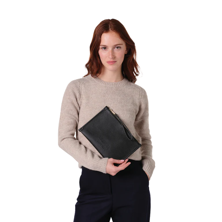 JOUR DE LANCEL - Noir - Pochette Zippée S