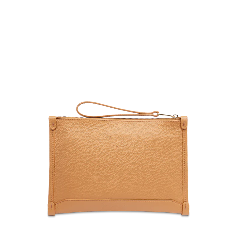 JOUR DE LANCEL - Camel - Pochette Zippée S