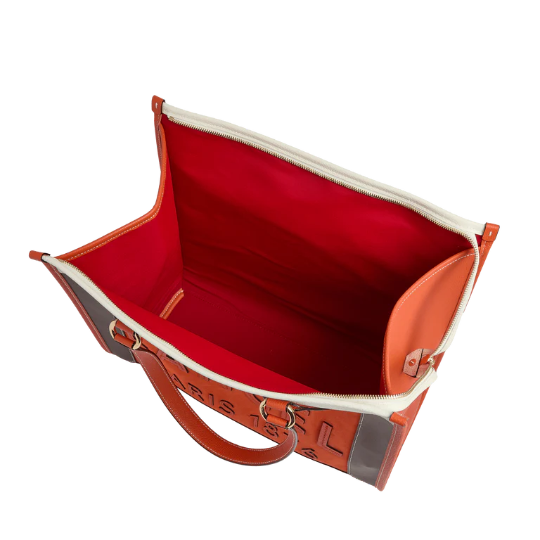 LANCEL TOTE - Multico Orange - Cabas zippé L