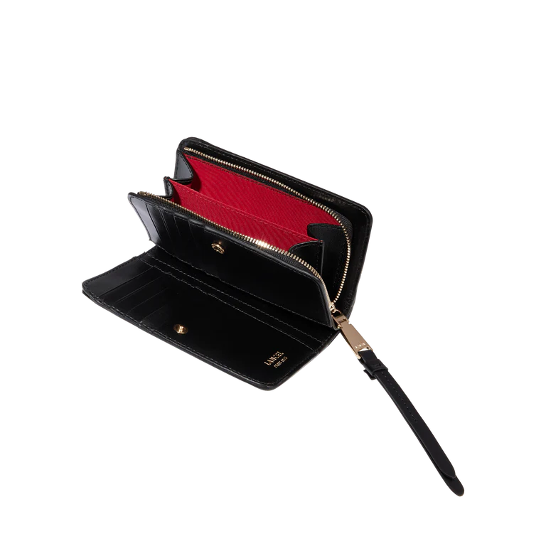 ORIGAMI - Noir - Portefeuille compact