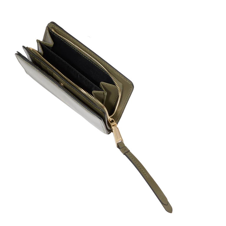 ORIGAMI - Kaki Foncé - Portefeuille compact