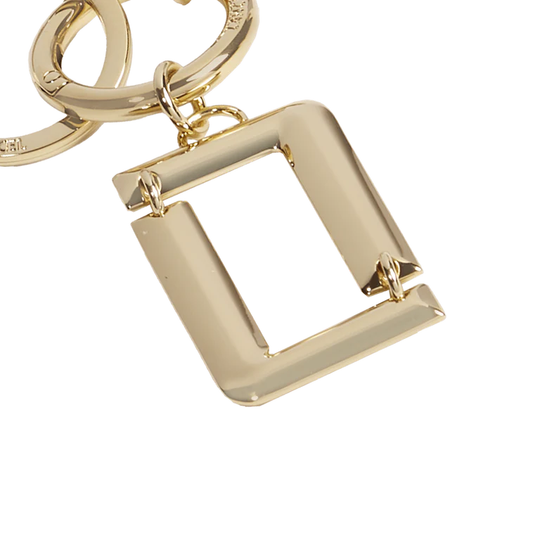 Porte clés ANGÈLE - Doré - Signature