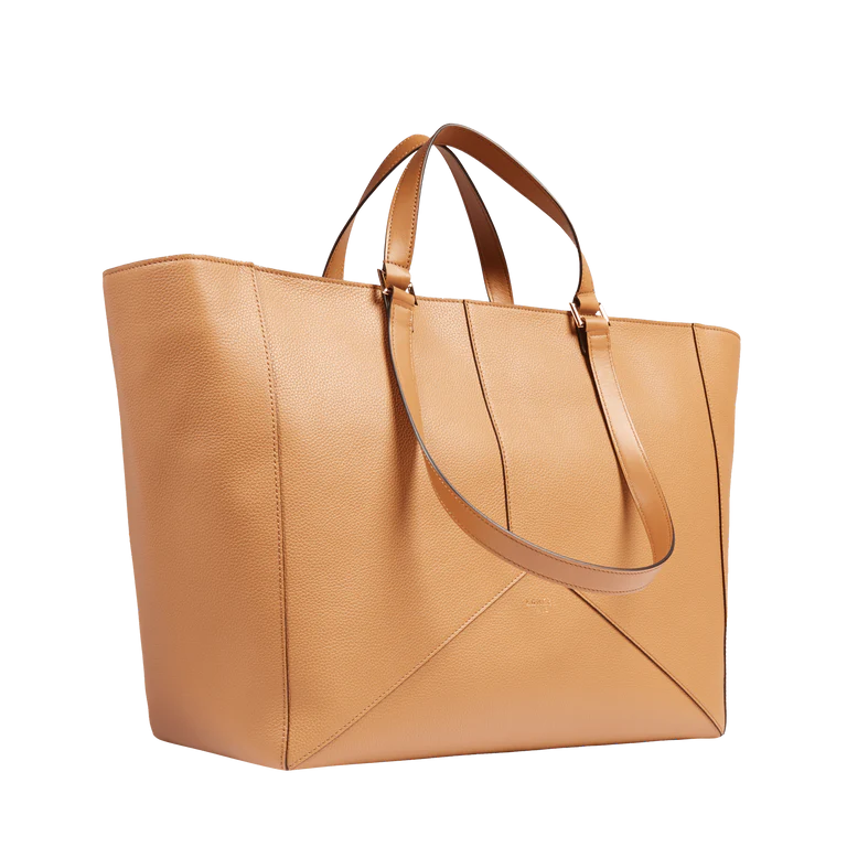 ENVELOPPE - Camel - Sac Cabas Zippé L