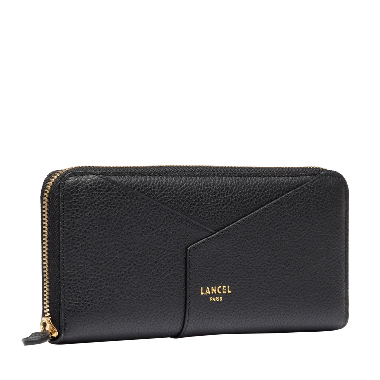 ENVELOPPE - Noir - Portefeuille zippé
