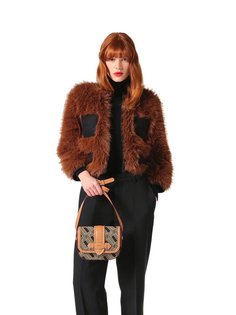 SIENNA - Multico Noir - Sac Rabat S