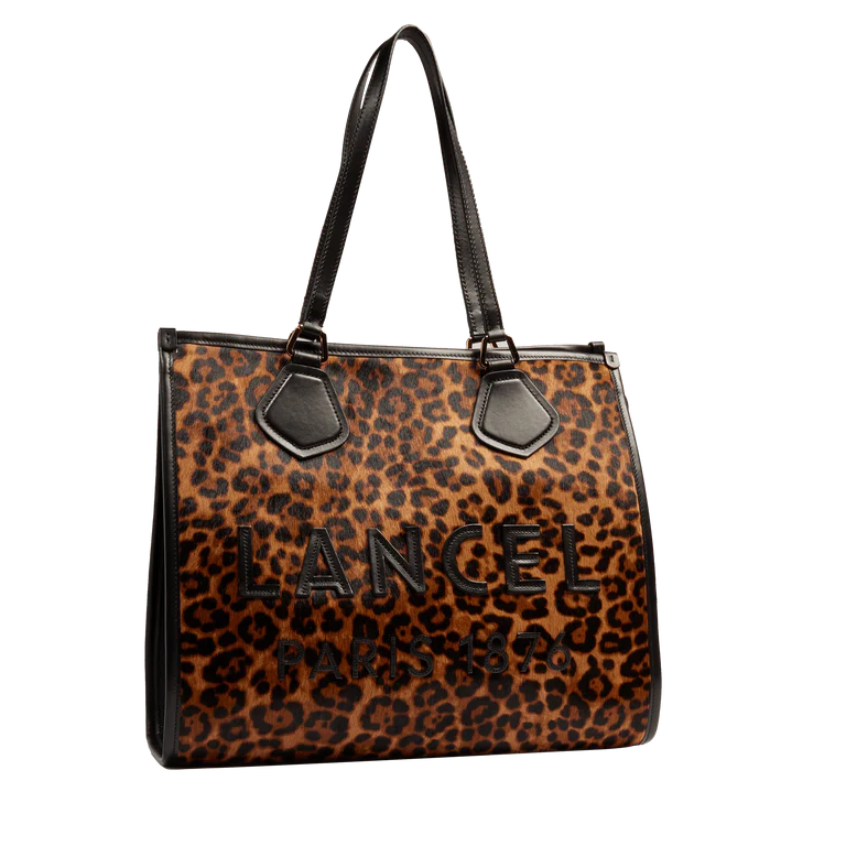 LANCEL TOTE - Multico Noir- Cabas zippé L