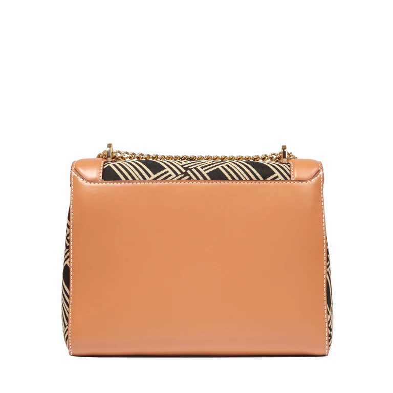 NINON - Multico Noir - Sac rabat M