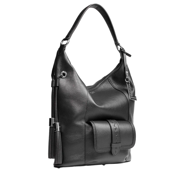 PREMIER FLIRT - Noir - M ZIP HOBO