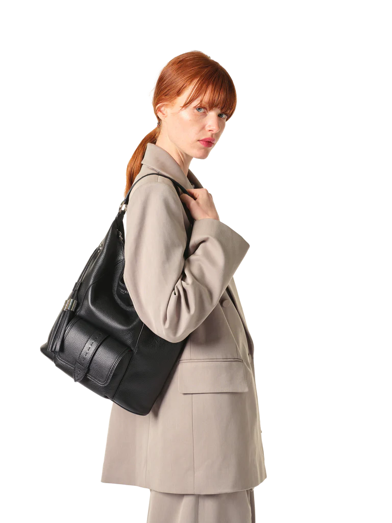 PREMIER FLIRT - Noir - M ZIP HOBO