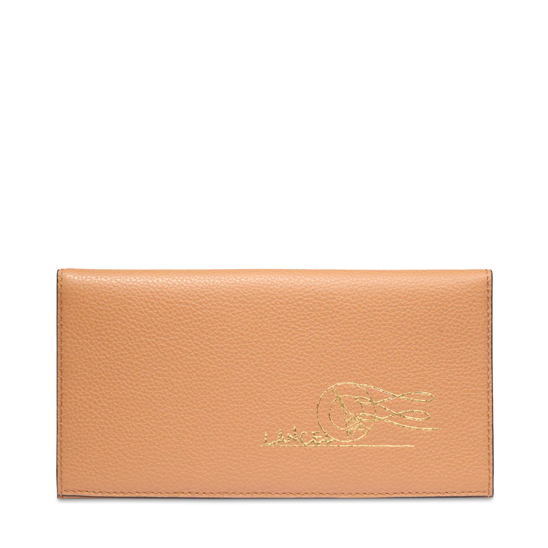 ENVELOPPE - Camel - L Flap Pochette