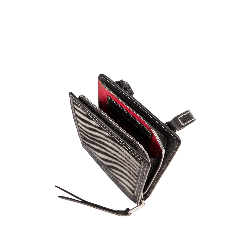 ORIGAMI - Noir/Blanc - Mini ZIP Vertical