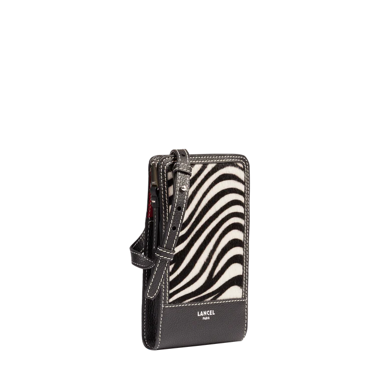 ORIGAMI - Noir/Blanc - Mini ZIP Vertical