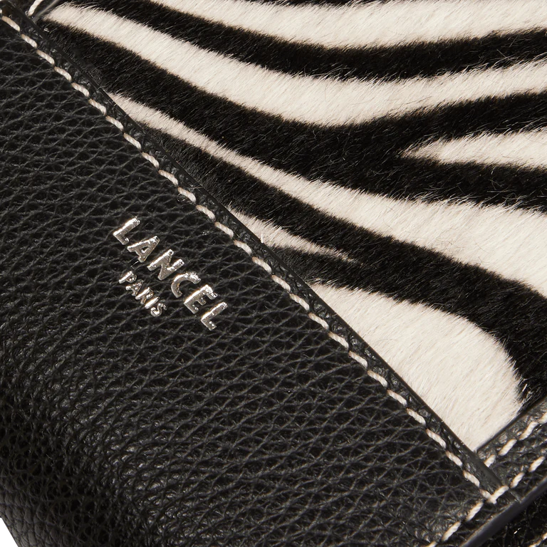 ORIGAMI - Noir/Blanc - Mini ZIP Vertical