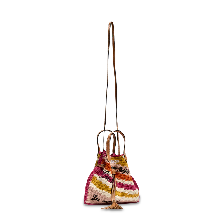 SUMMER MANIA - Multico Rose Sorbet -SAC SEAU DOUBLE TRANSPORT