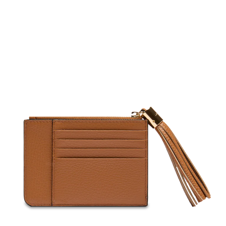 PREMIER FLIRT - Camel - PORTE-CARTES L ZIP AVEC SOUFFLET