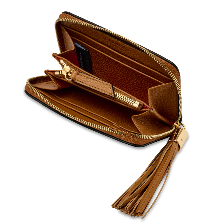 PREMIER FLIRT - Camel - Portefeuille compact S
