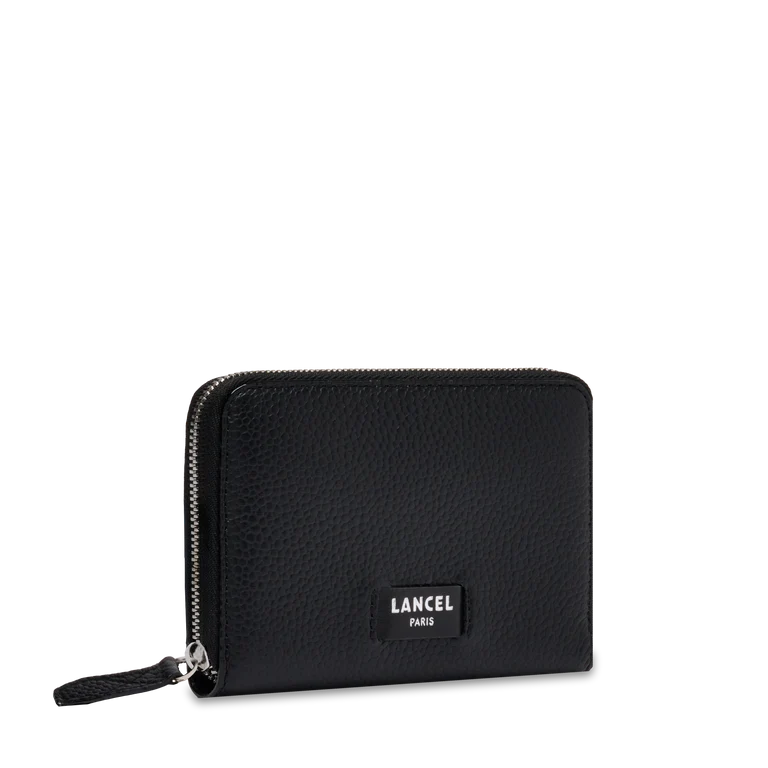 NINON - Noir - Portefeuille à fermeture S