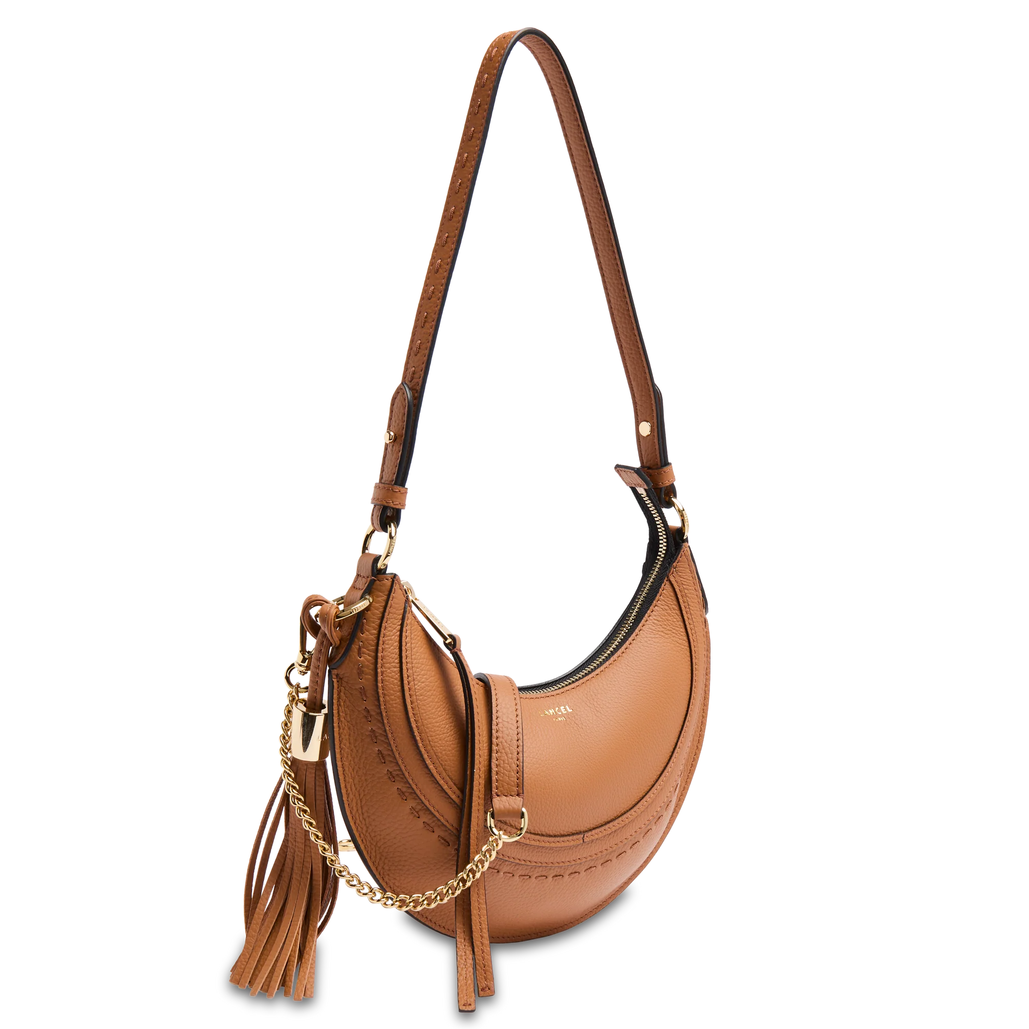 HOBOHÈME - Camel - Sac Hobo Zippé S