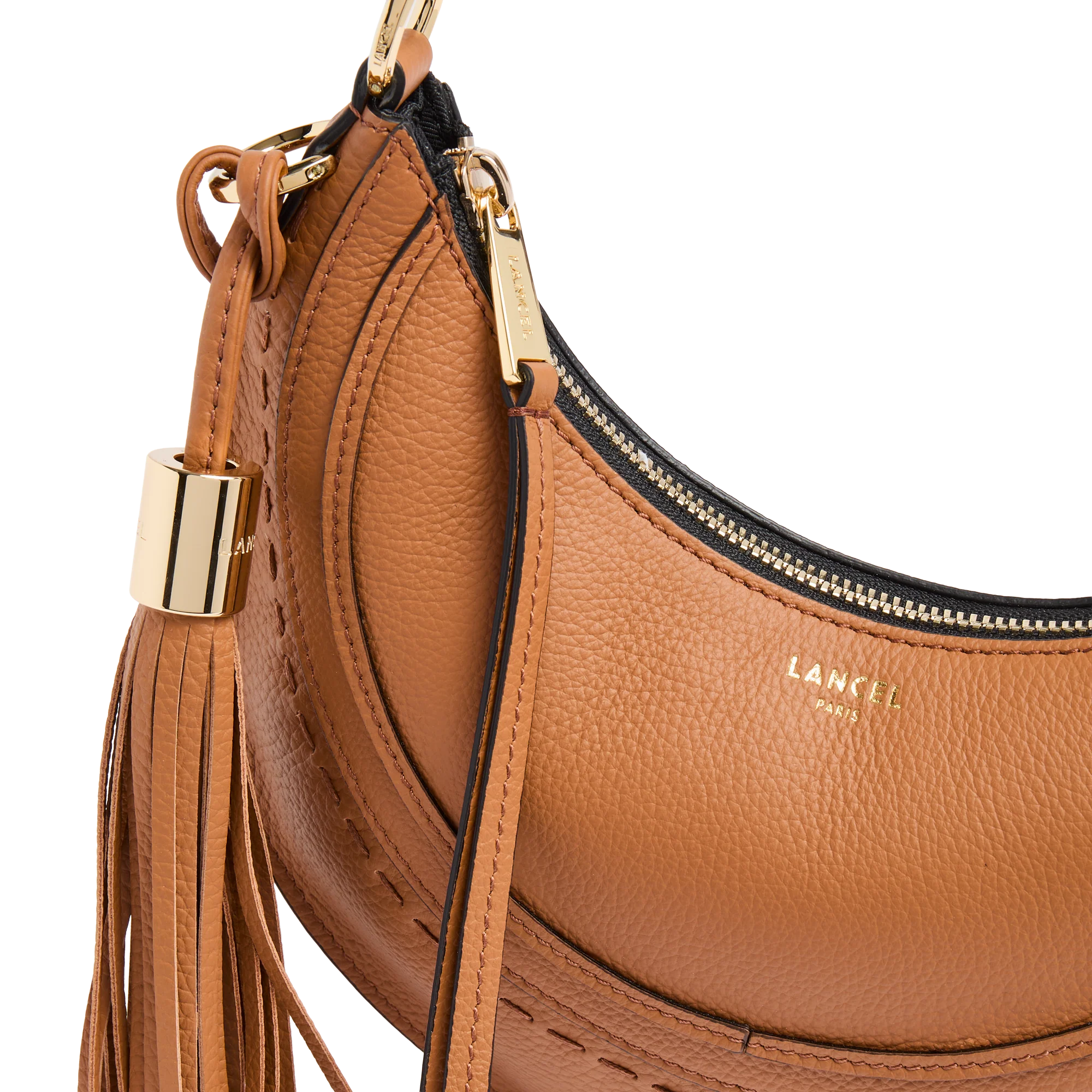 HOBOHÈME - Camel - Sac Hobo Zippé S