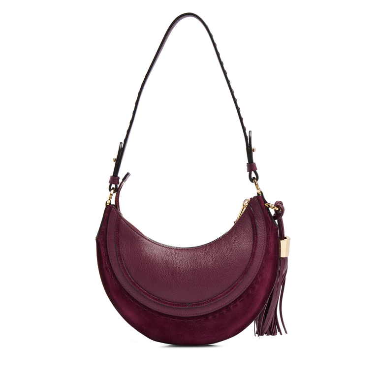 HOBOHÈME - Cassis - Sac Hobo Zippé S