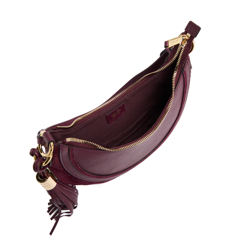 HOBOHÈME - Cassis - Sac Hobo Zippé S