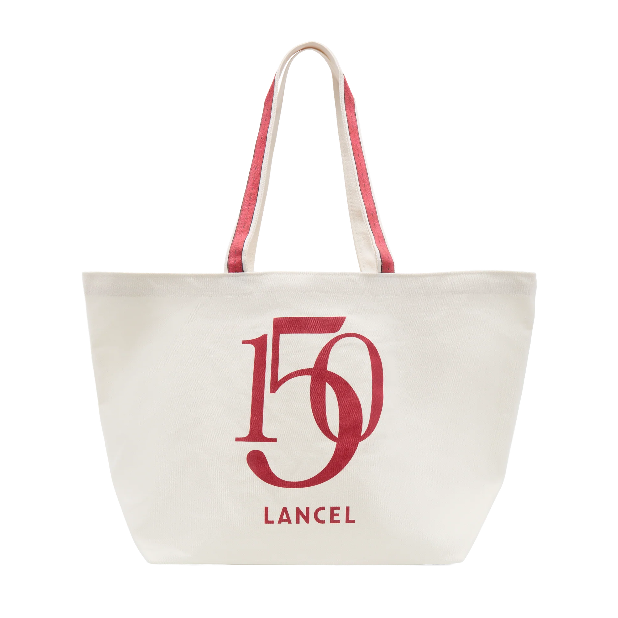 CAPSULE LANCEL 150 ANS - Naturel/Rouge - TOTE BAG
