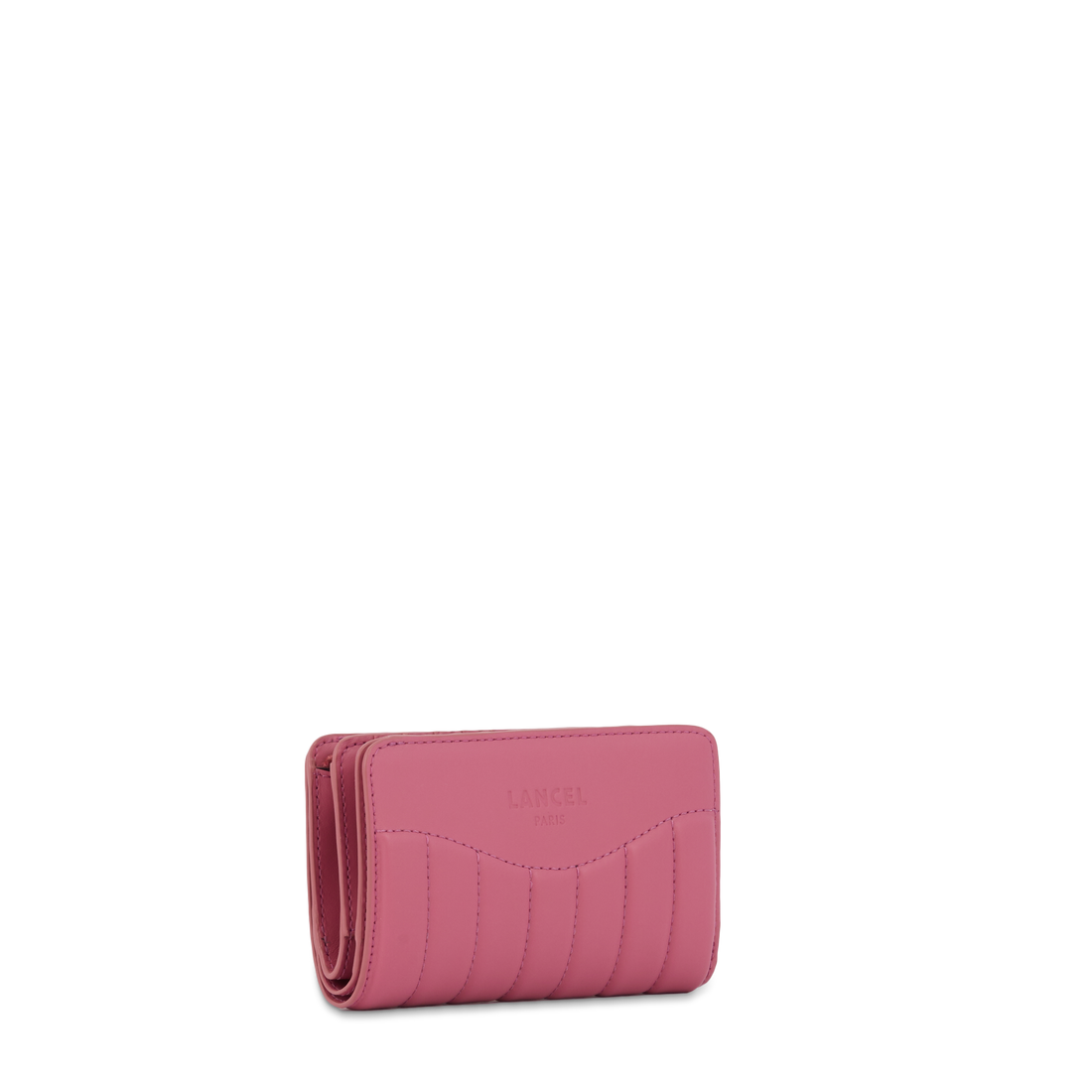 RODÉO - Cerise - Portefeuille compact zippé