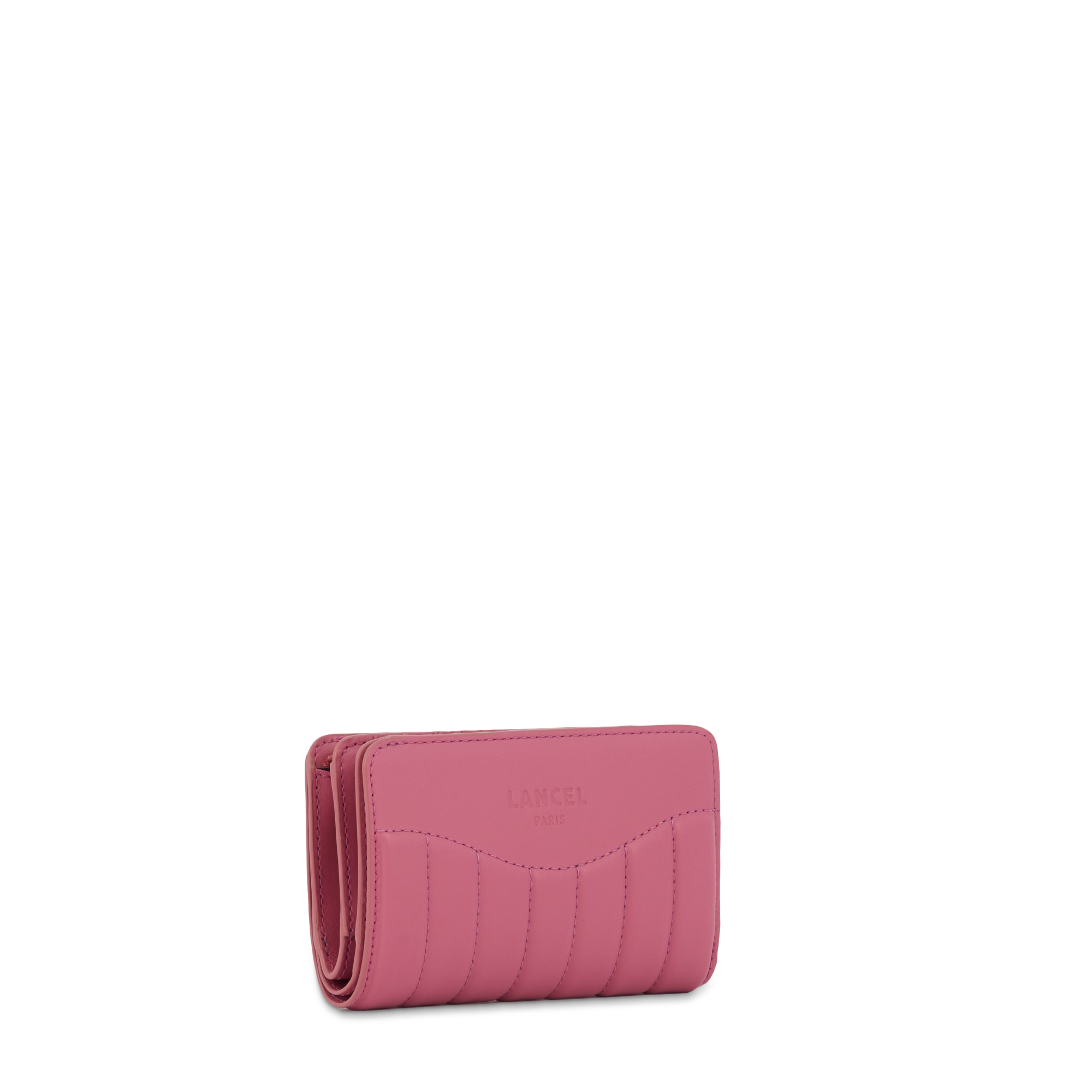 RODÉO - Cerise - Portefeuille compact zippé