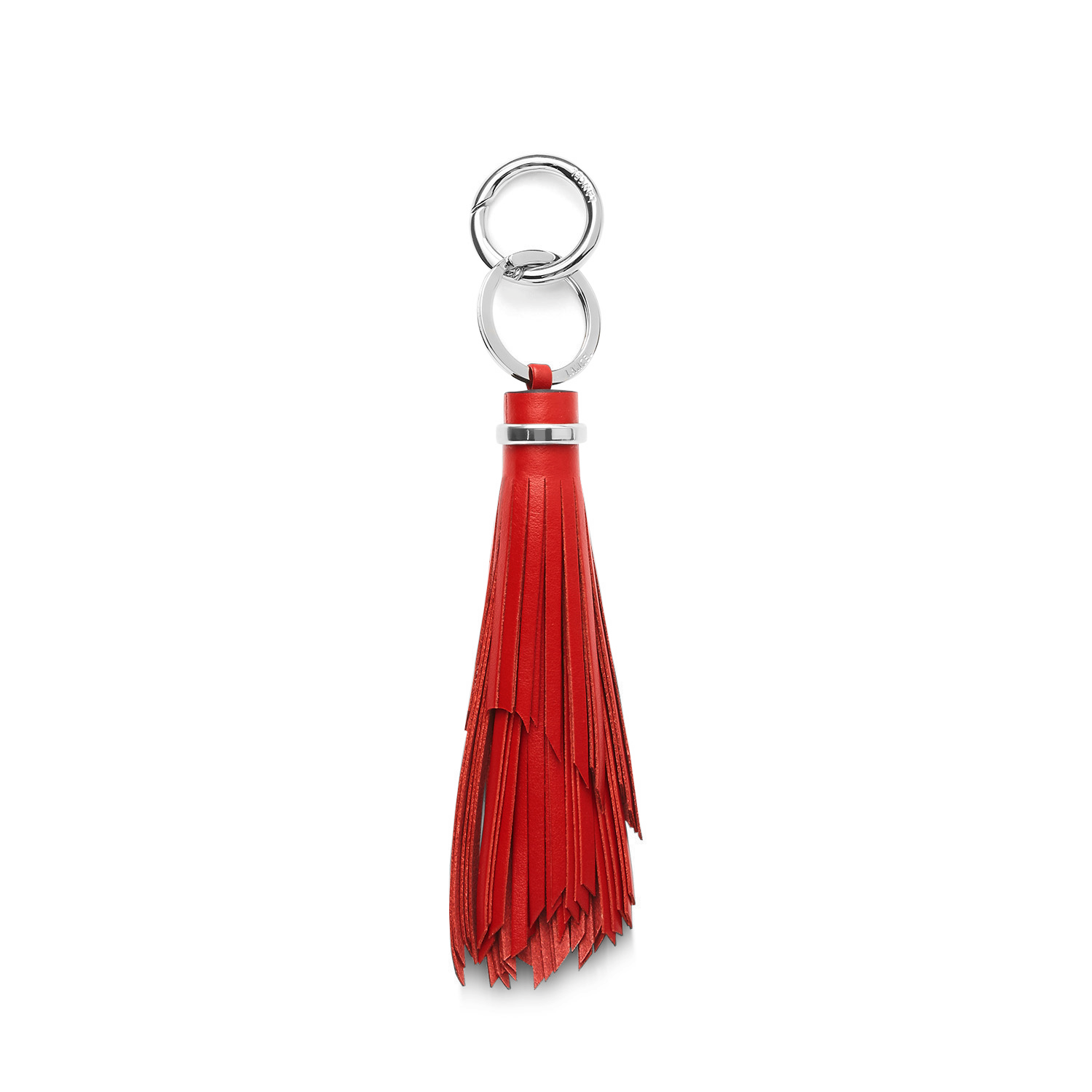 Porte clés - Pompon - Rouge