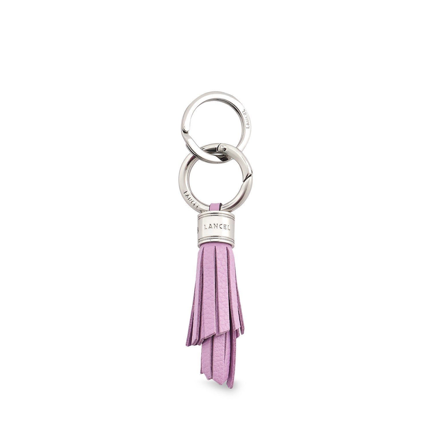 Porte clés - Pompon petit modèle - Lilas
