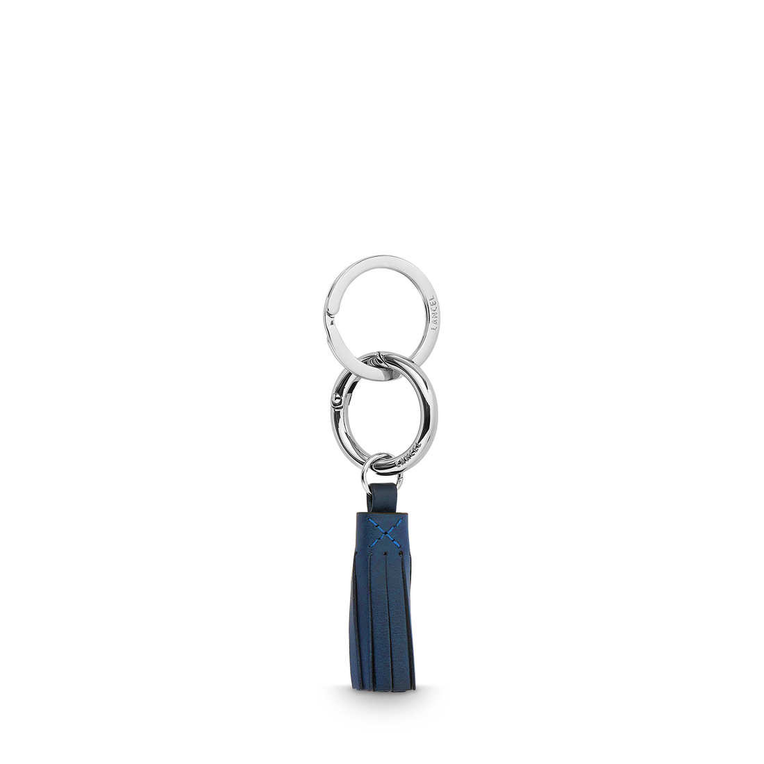 Porte clés - Pompon charms - Pétrole