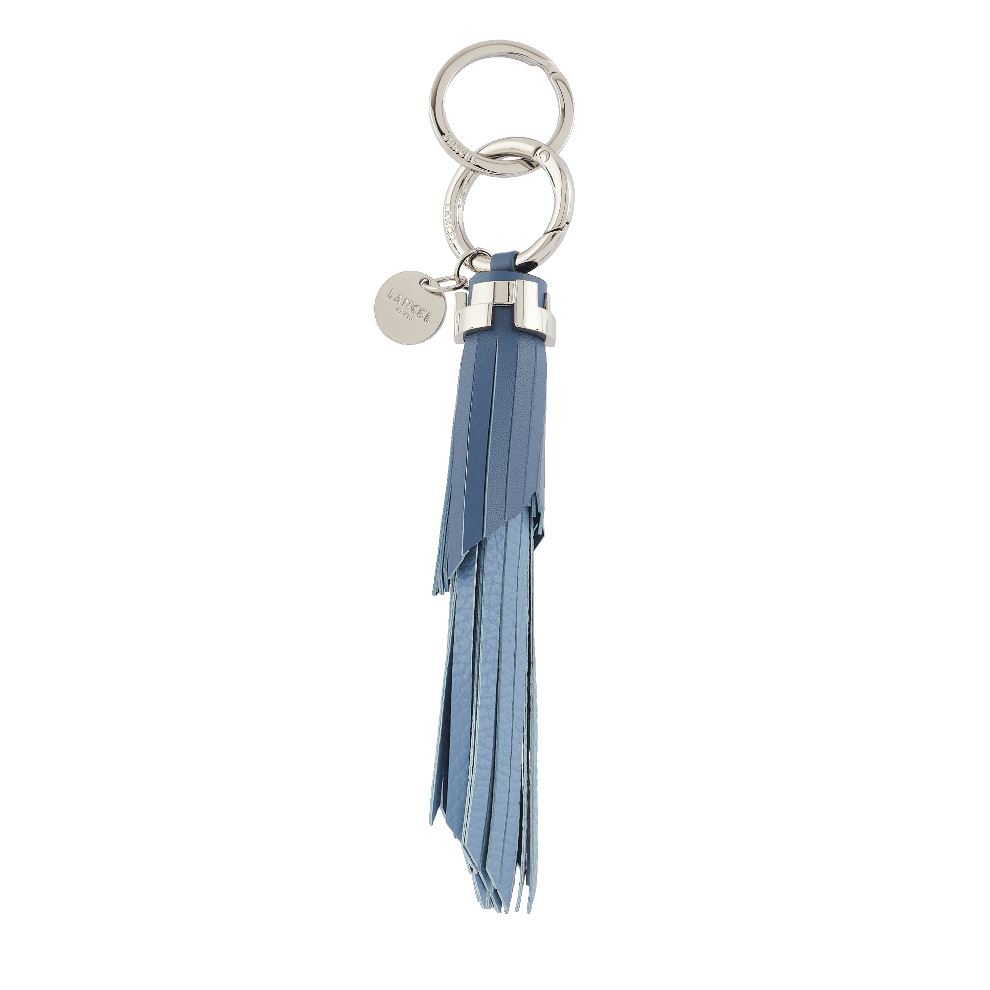 Porte clés - Pompon Néo - MULTICO Bleu acier