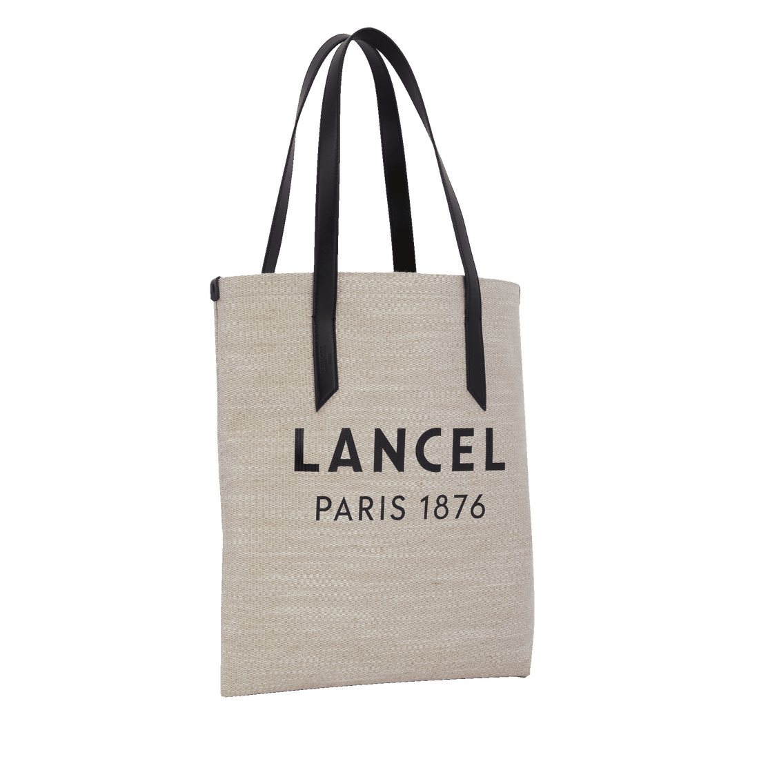 TOTE - Naturel/Noir - Vertical - Plat